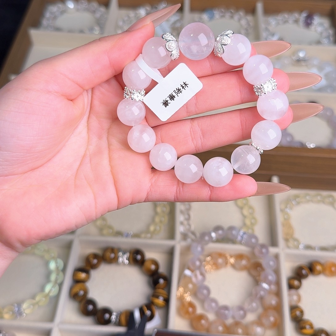 水晶手链未镶嵌白雪花幽灵13