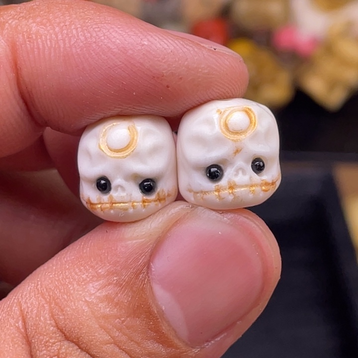 驼骨摆件人工万股