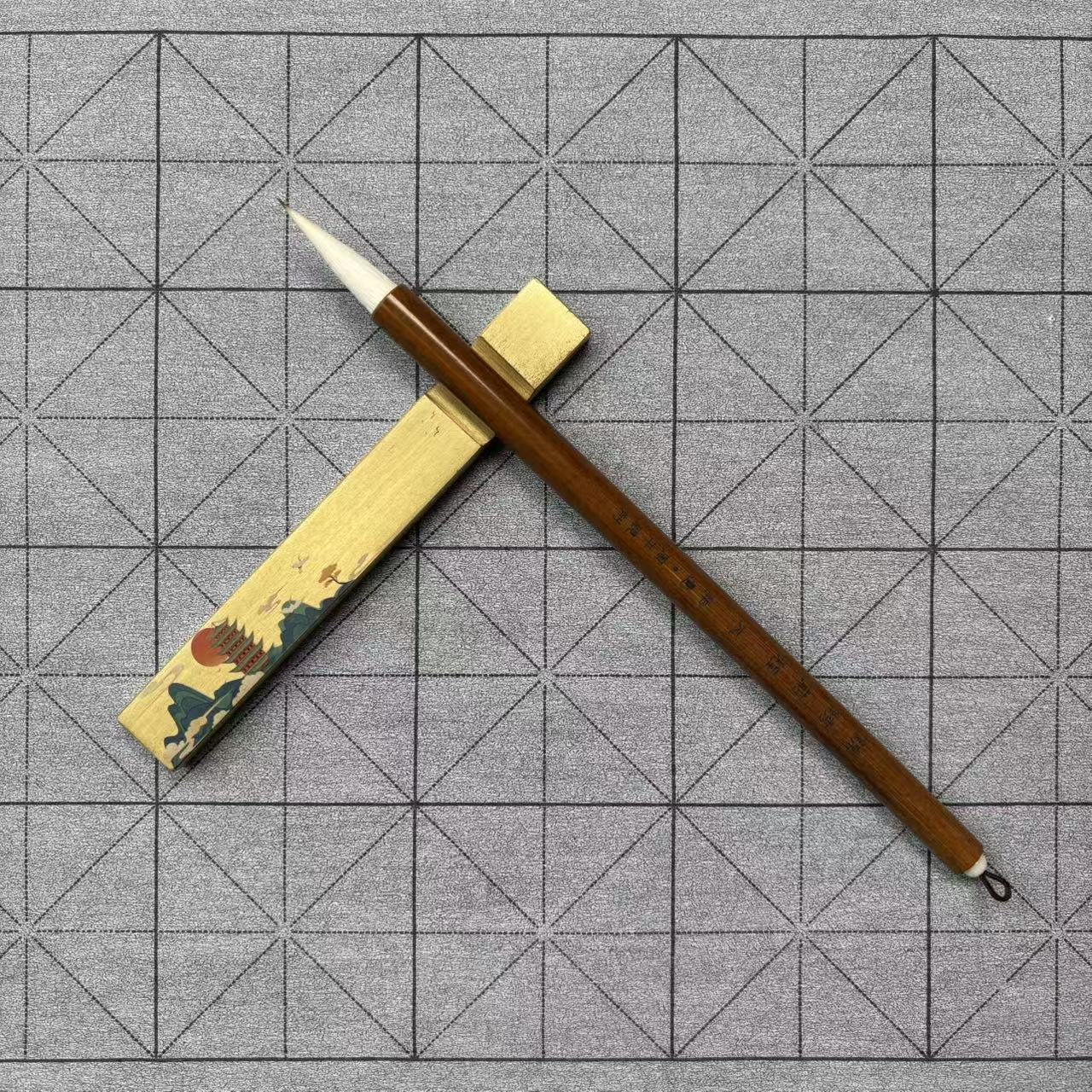 【锦绣前程大】出锋3.7cm中楷毛笔