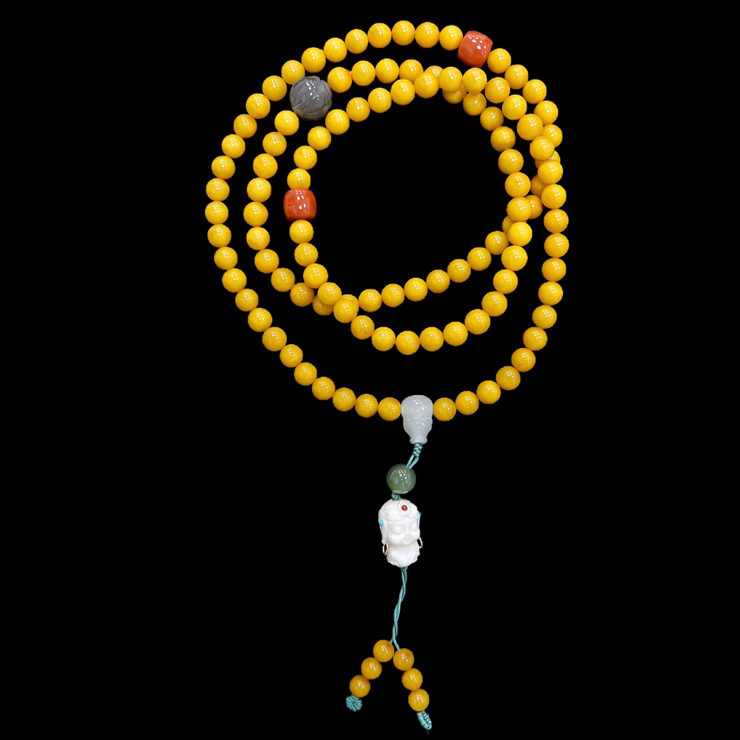 V160蜜蜡手串（多样性，发一）