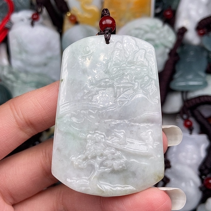 颈饰未镶嵌翡翠翡翠