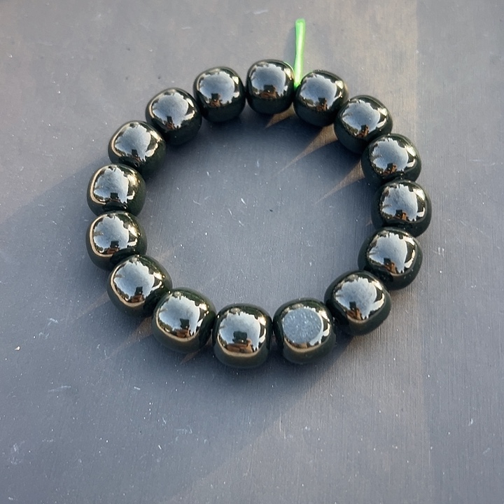 未镶嵌手串和田玉卡14