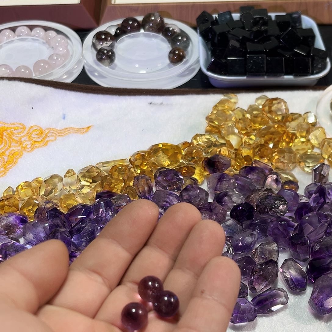 水晶耳饰未镶嵌✈️****18