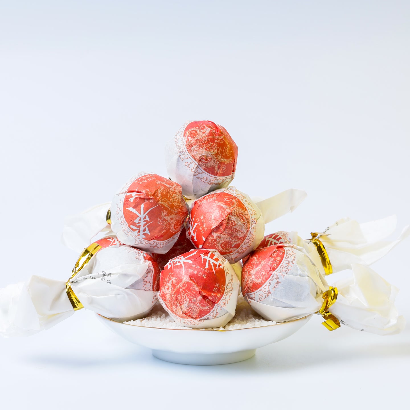 龙珠熟茶 枣香昆明干仓陈化醇厚润滑500克/袋