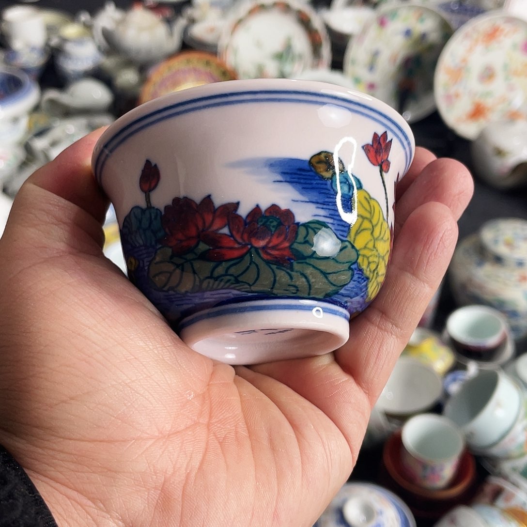 杯景德镇陶瓷艺术品