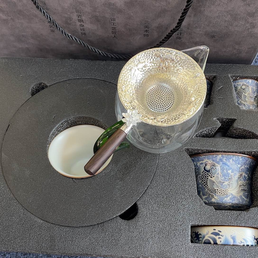 陶景德陶瓷盖碗茶具