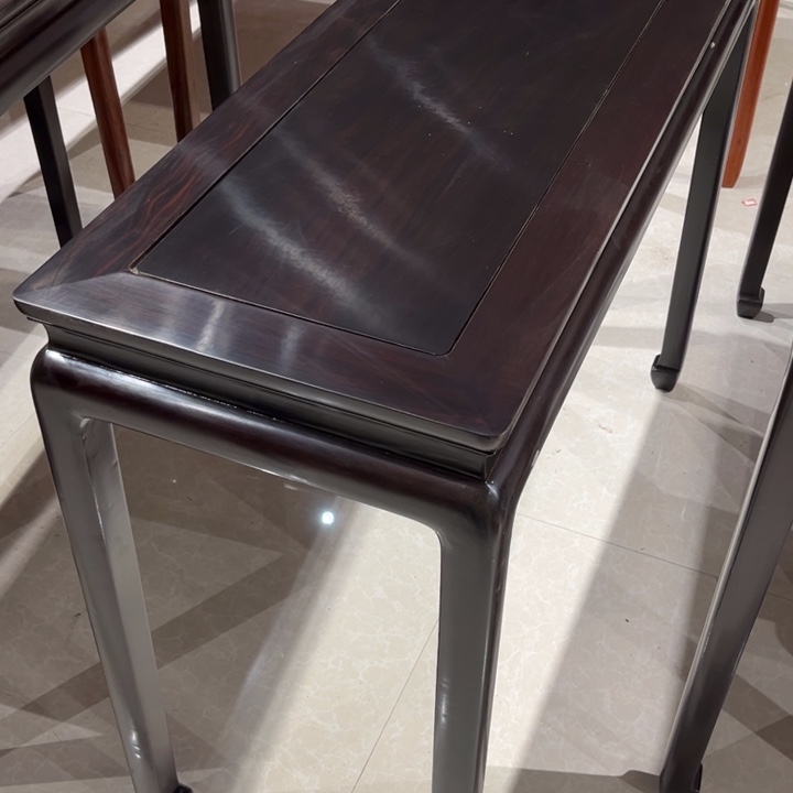 紫檀木类端景台环****店紫光檀条案