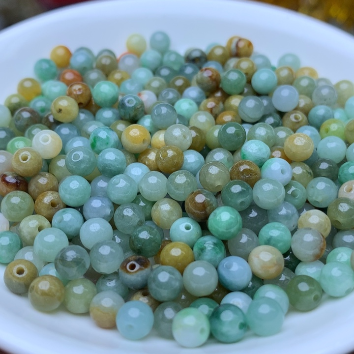 【闪购商品】翡翠手链未镶嵌卡5.2冰多宝50个