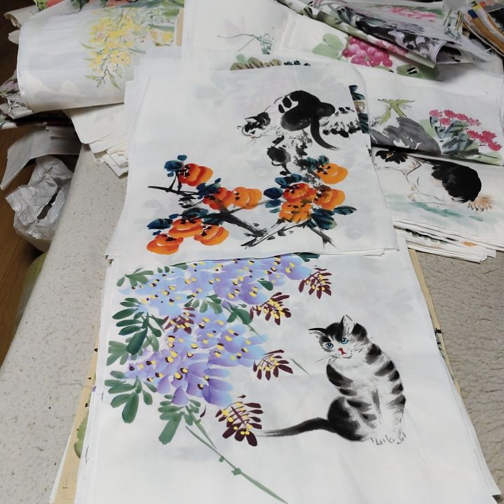 梦***梦国画国画花鸟花鸟国画