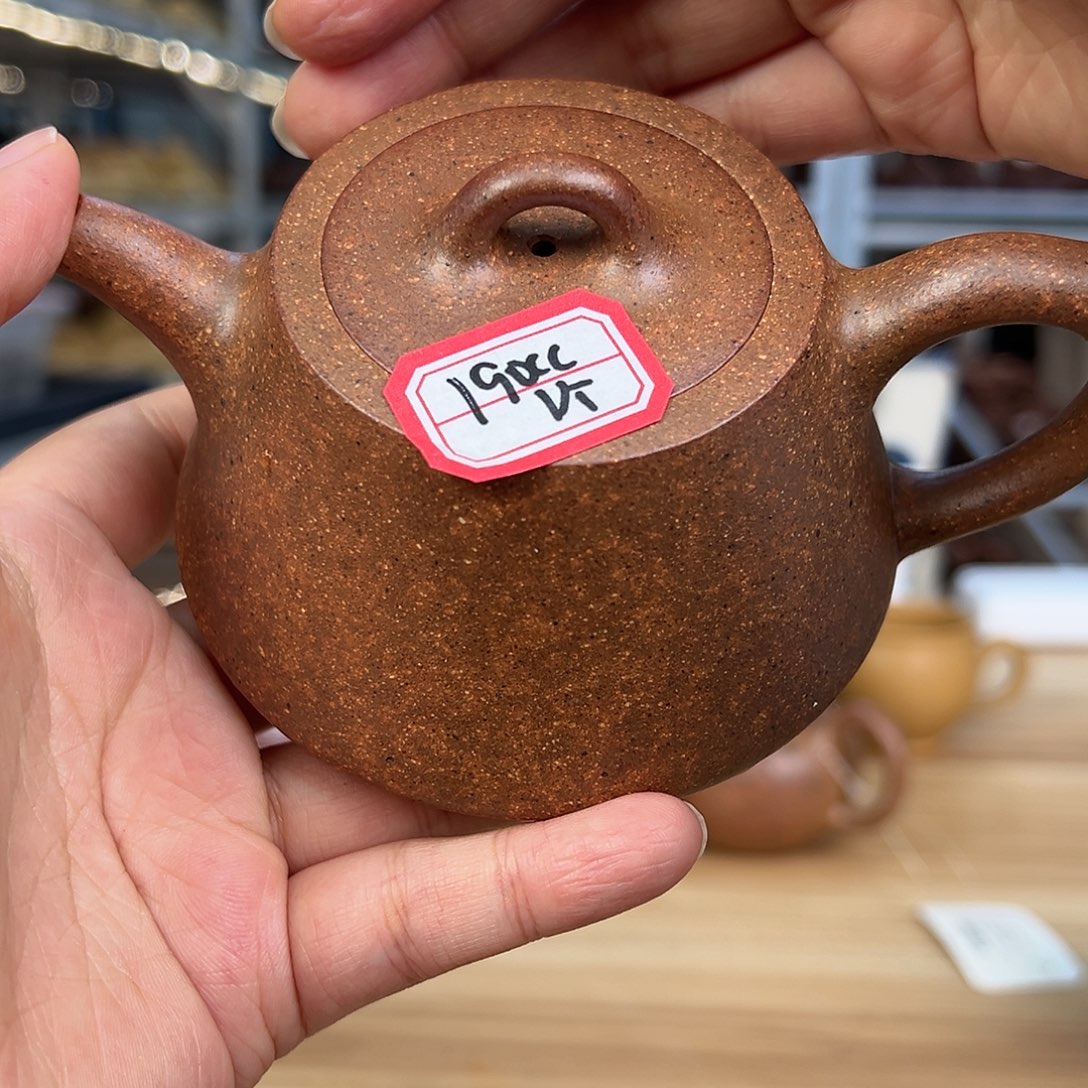 紫砂茶壶黄龙山原矿紫砂