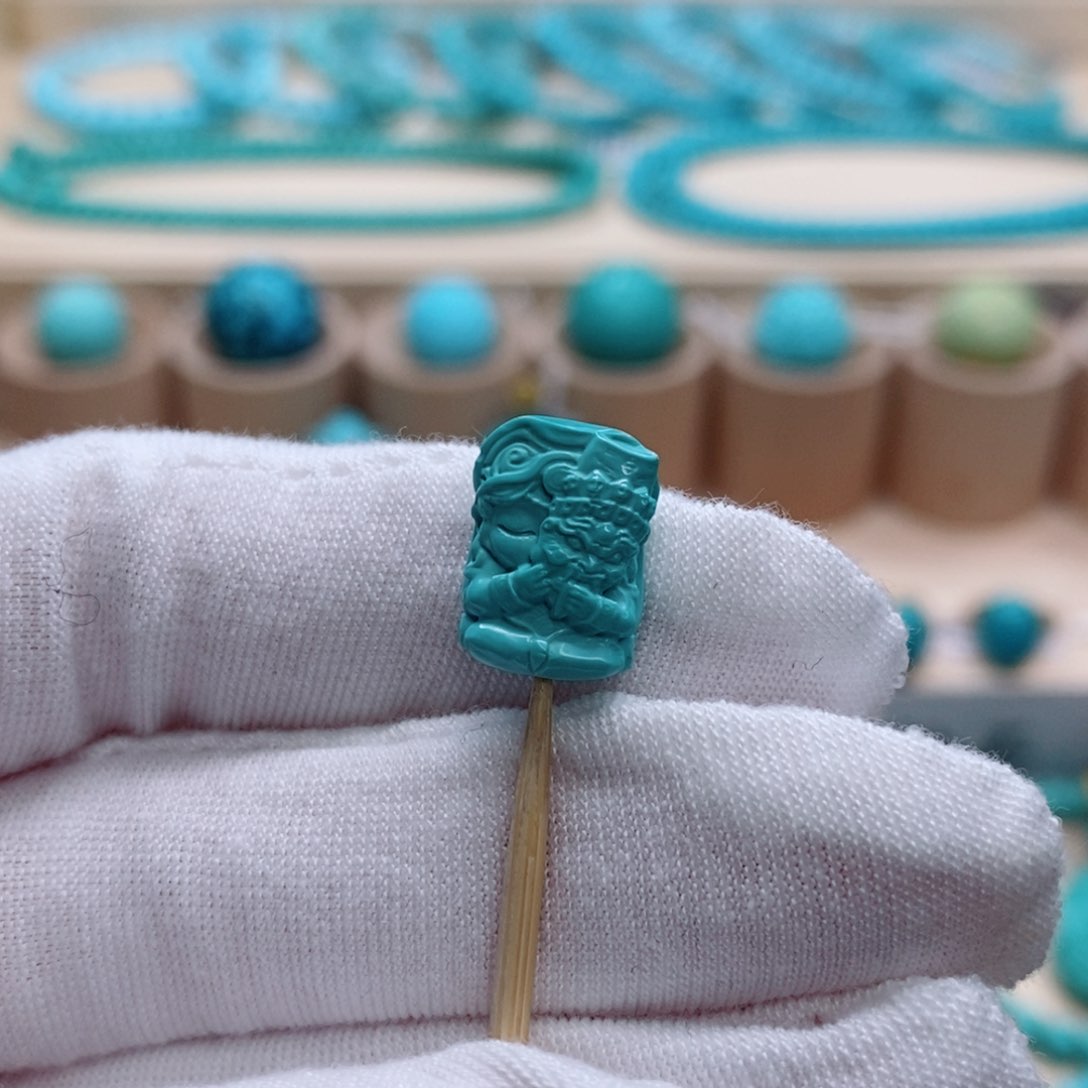 绿松石珠宝奇石未镶嵌