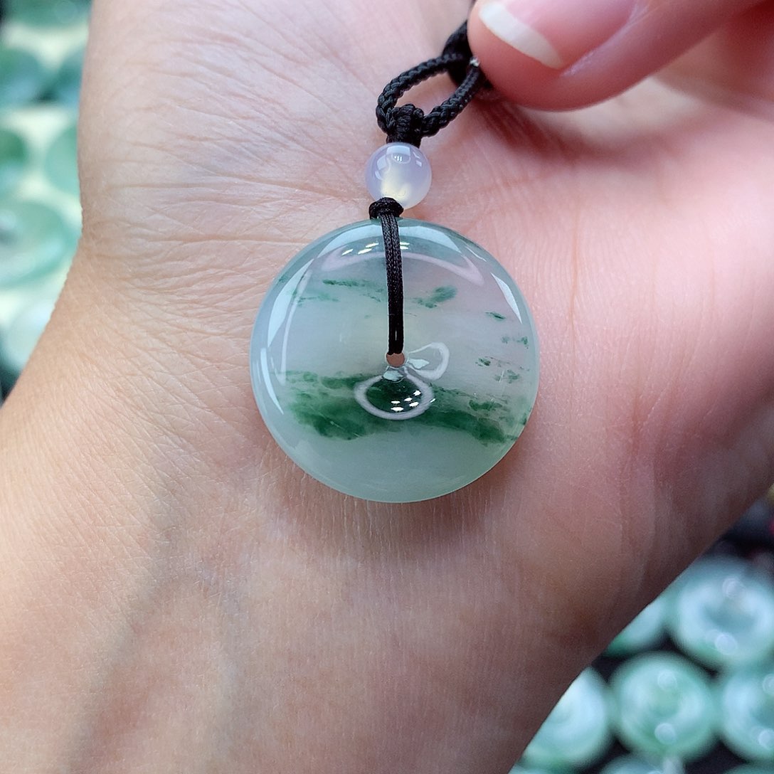 翡翠颈饰未镶嵌31尺寸21.7-5.1