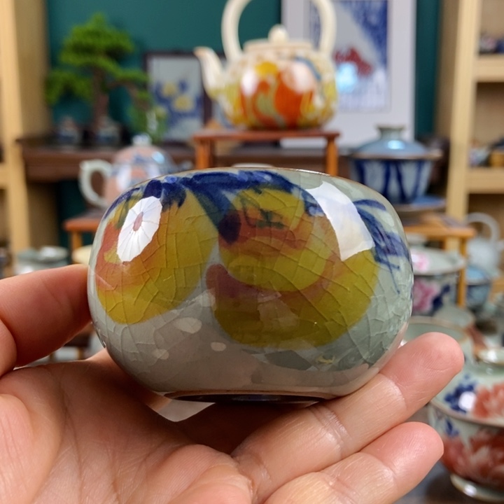 瓷片手工制作工艺精湛等特点为