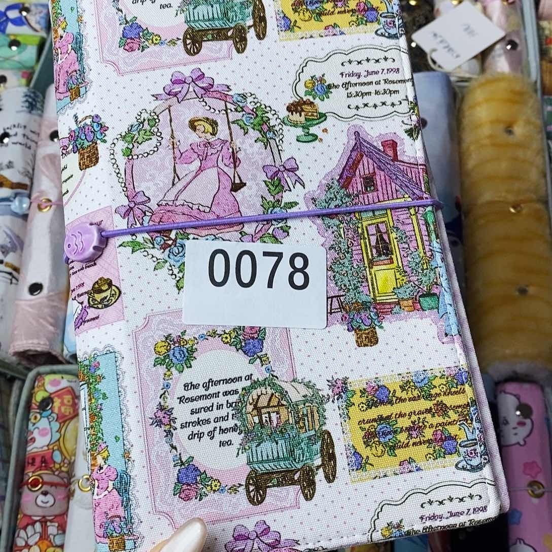 织绣A5s活页带纸0078