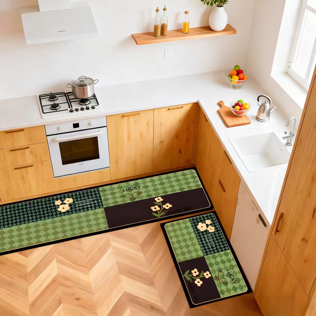 Z84-8【45*80 45*160】厨房浴室入户吸水防滑硅藻泥地毯