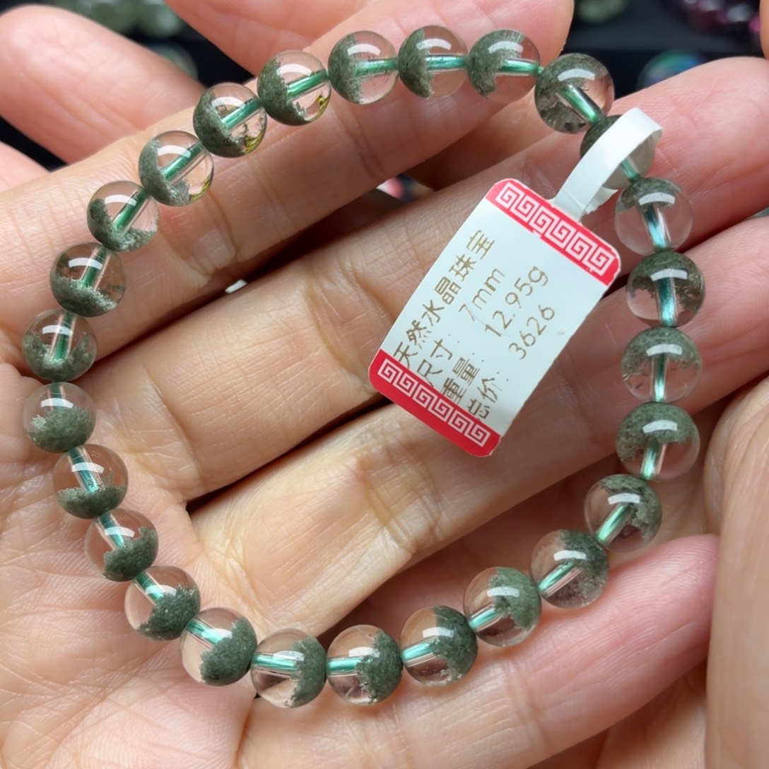 水晶手链未镶嵌天然水晶