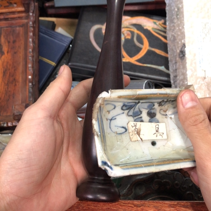 陶瓷孤品单件车里拍