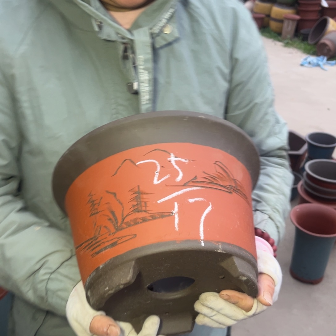 紫砂花盆紫砂花盆131