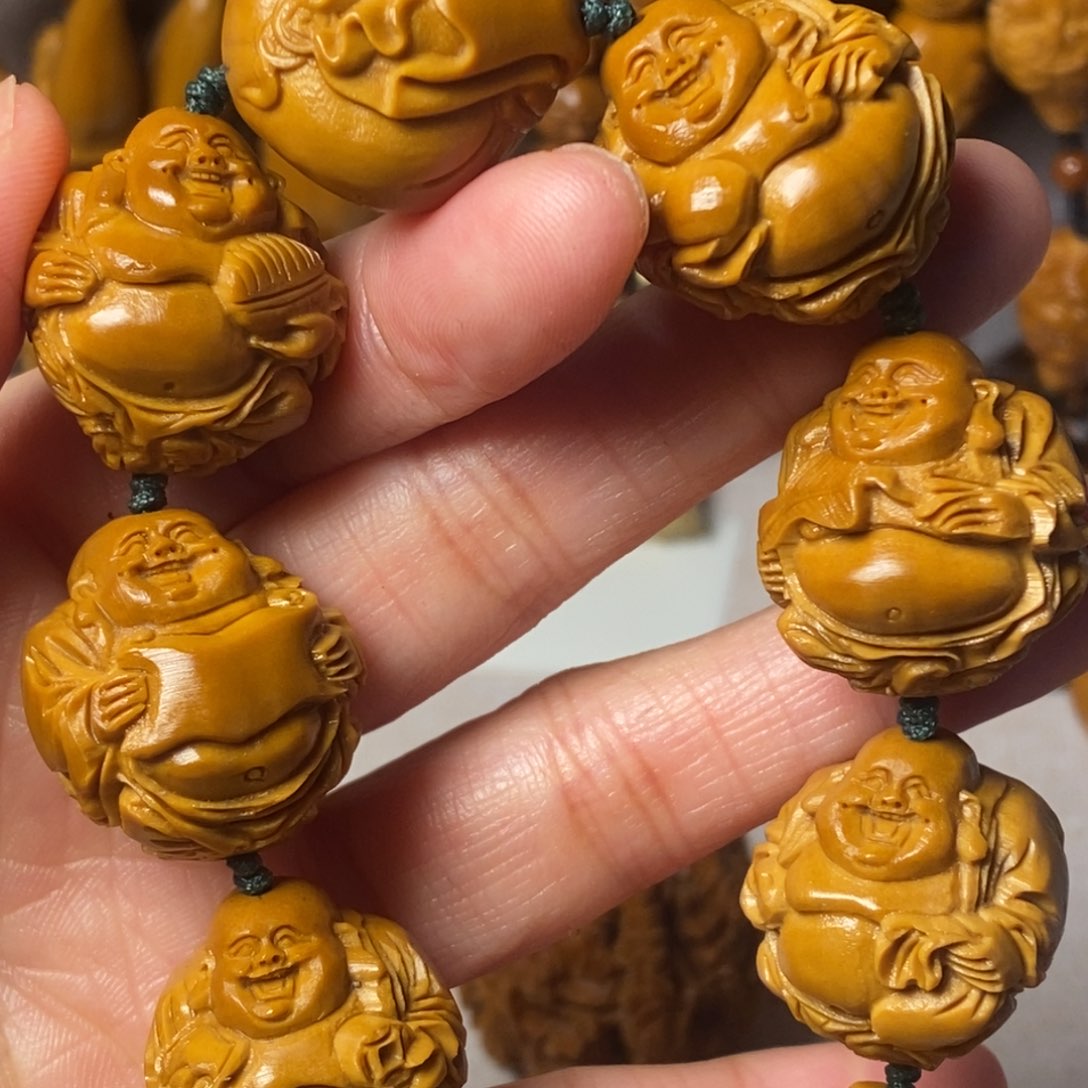 橄榄核手串/手链八大弥勒