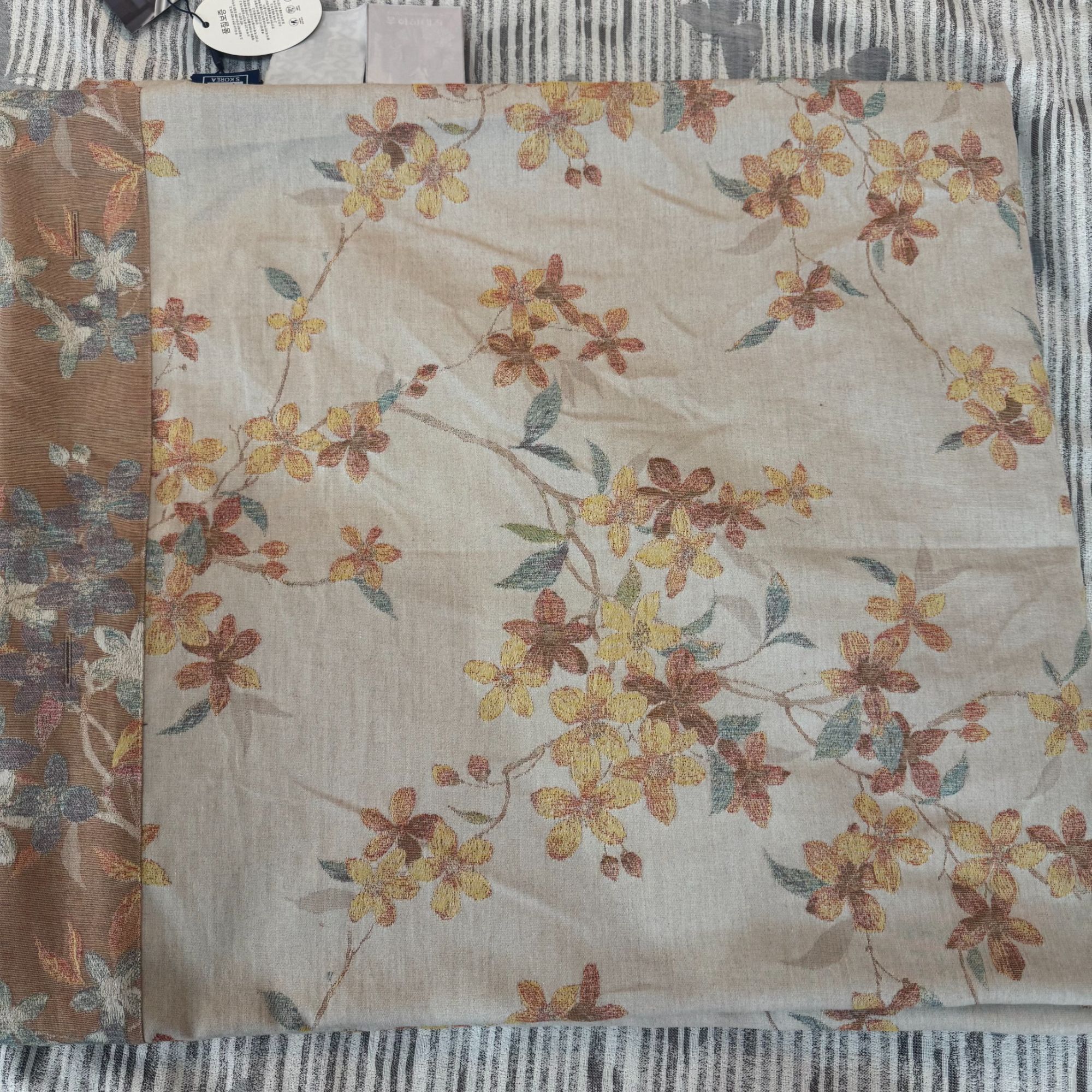 【粉黛沐梨】2*2.3m雨露麻被套柔软亲肤被罩