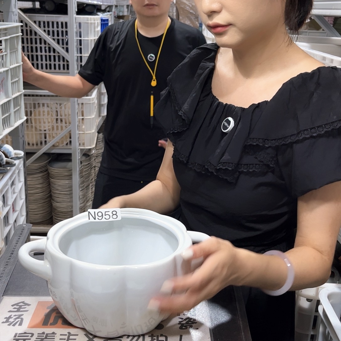 瓷片958                    1个无盖