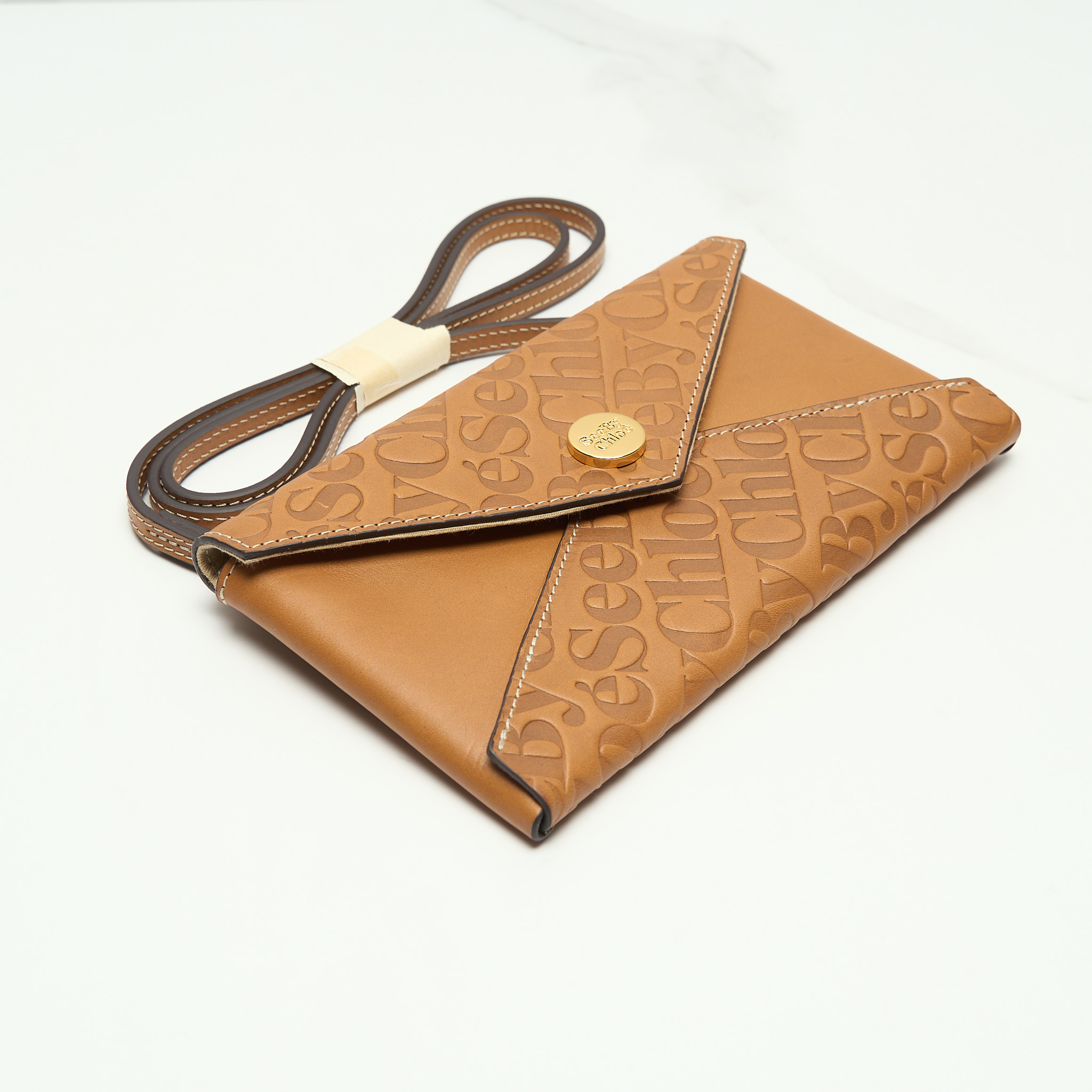 全新未使用  【瑞池女装】See By Chloe女士压纹斜挎包/SCGB00034