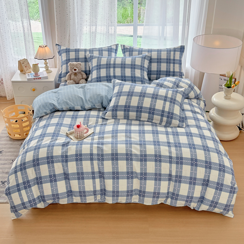 【麦凯蓝】加厚全棉纯棉斜纹儿童卡通单人双人被罩亲肤透气四季款