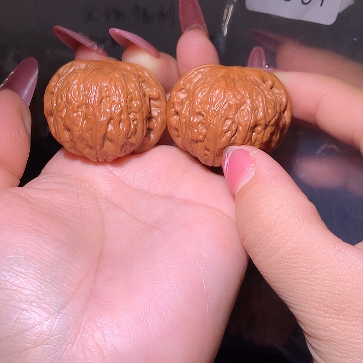 文玩核桃把件铁锤40➕微修