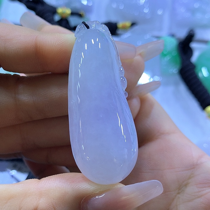 翡翠未镶嵌颈饰天然翡翠A货吊坠