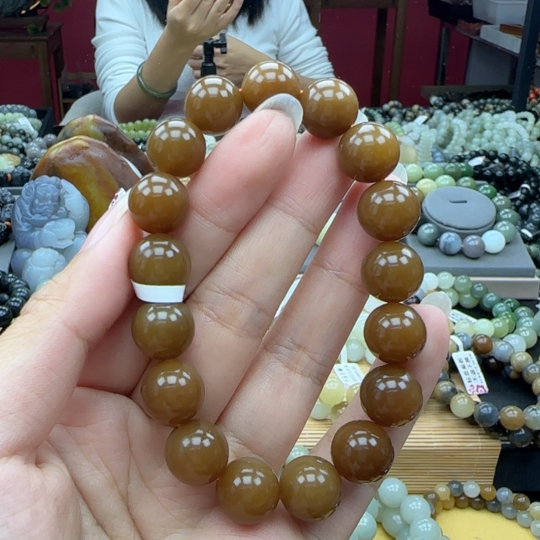 和田玉手链未镶嵌