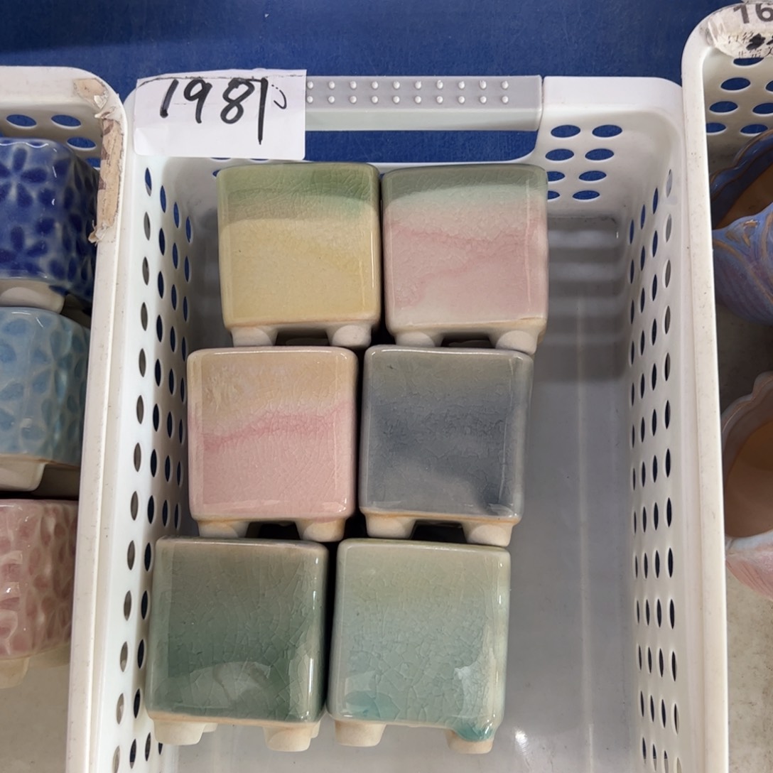 陶瓷陶瓷多肉花盆@@1981