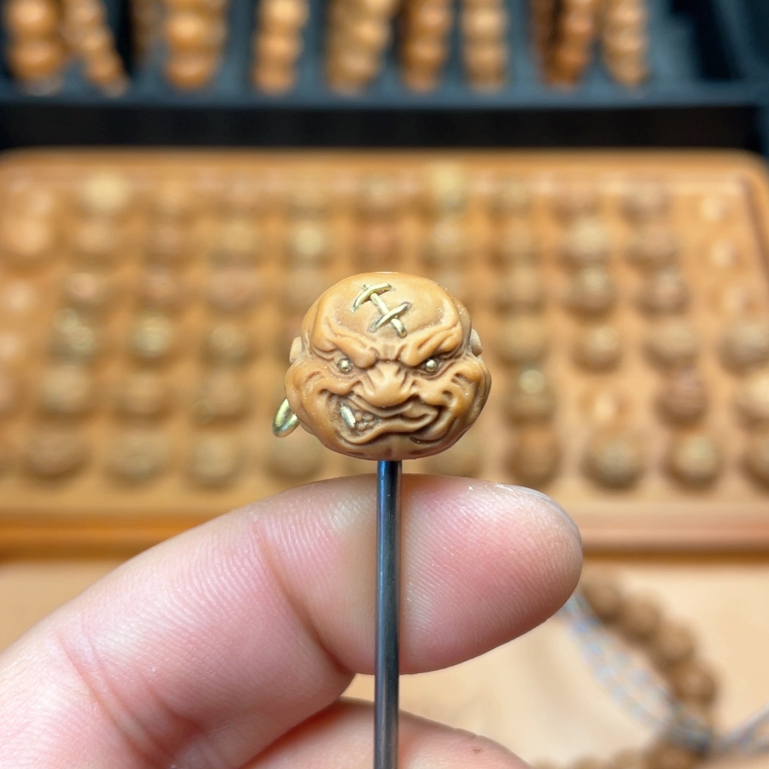 猴头核桃手串猴头核桃伤疤恶僧