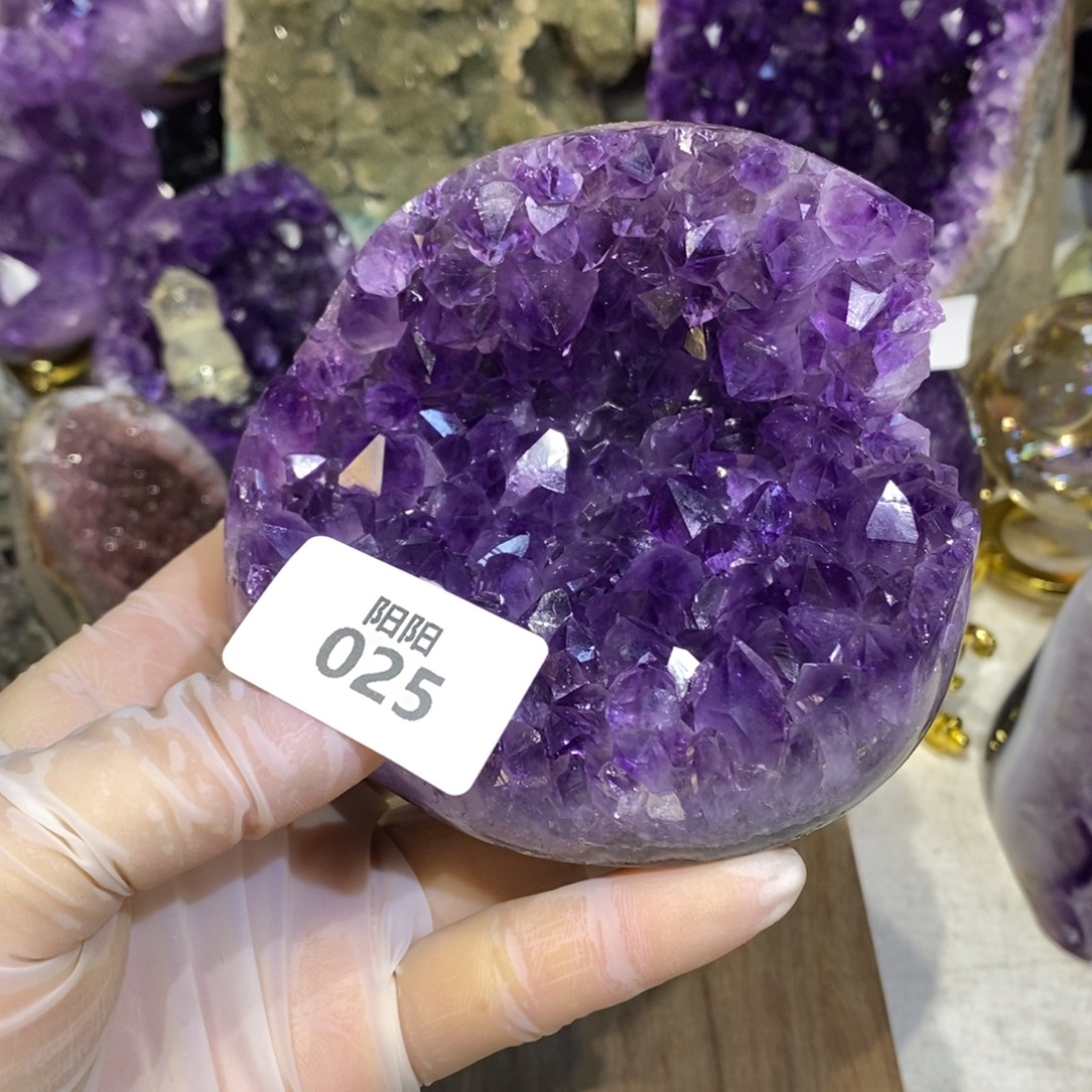 大型摆件（非配饰）紫晶未镶嵌