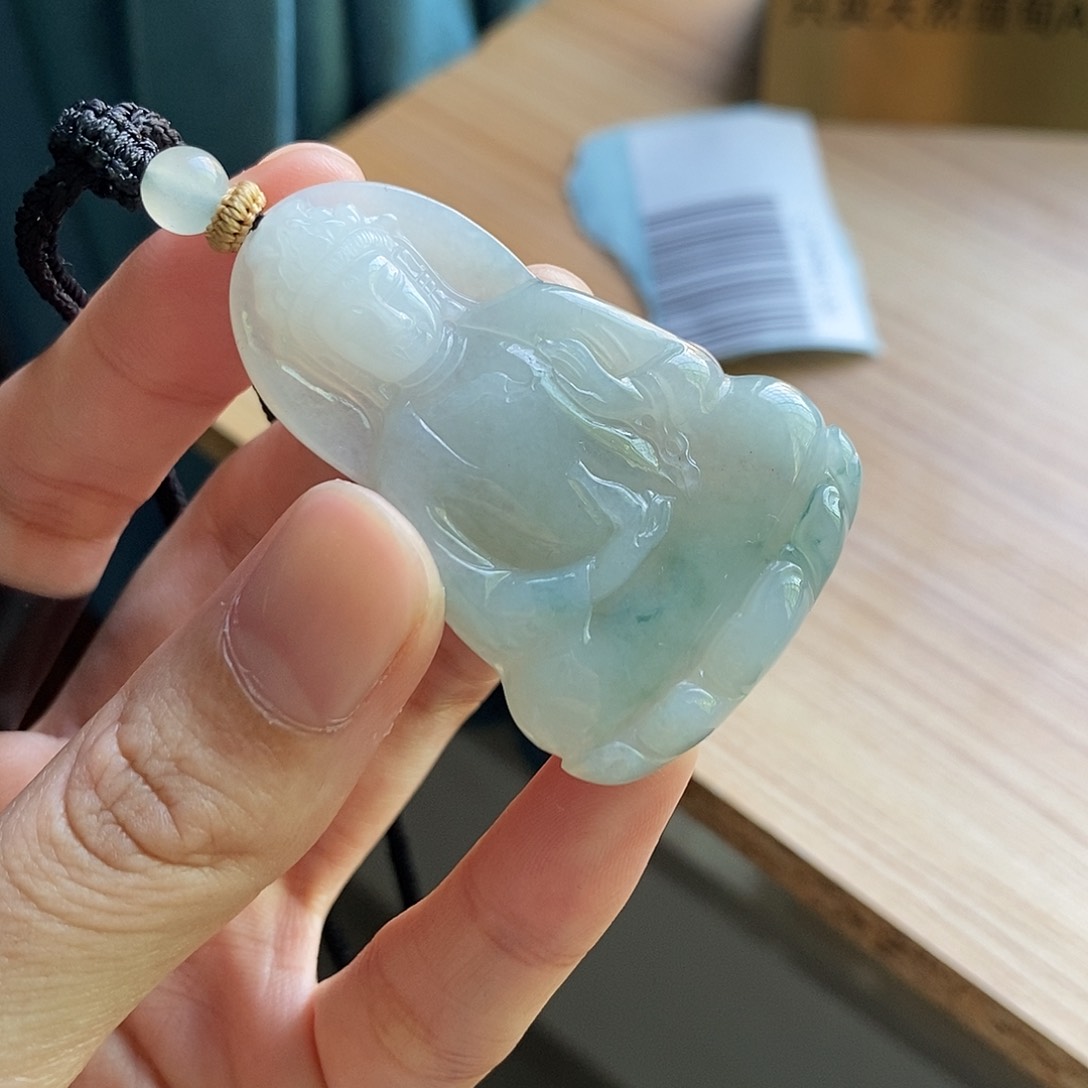 【闪购商品】颈饰未镶嵌翡翠天然缅甸A货翡翠