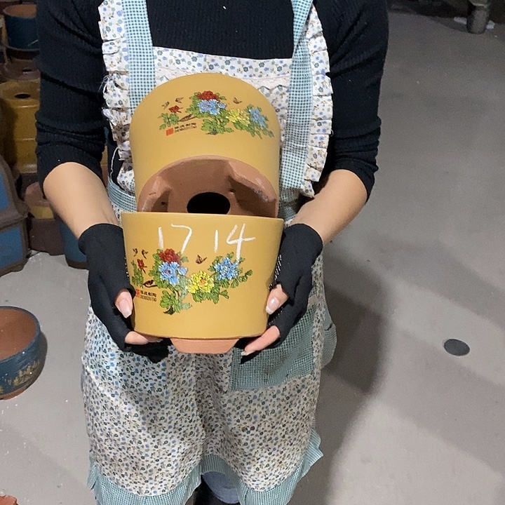 紫砂花盆紫砂花盆