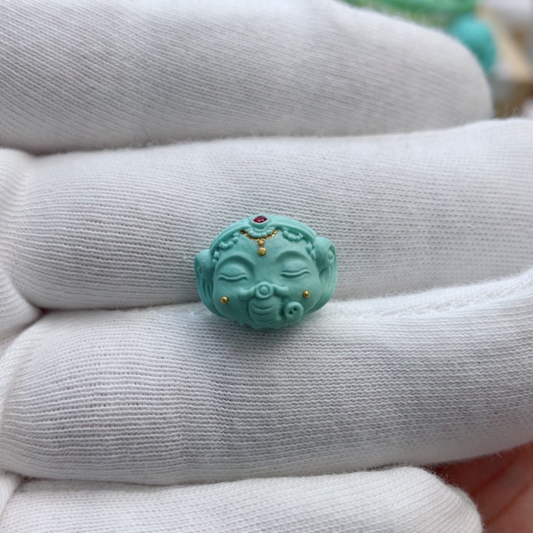 绿松石珠宝奇石未镶嵌