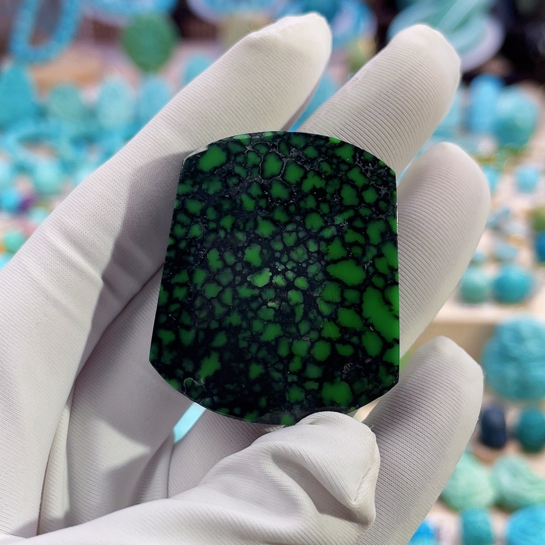 绿松石珠宝奇石未镶嵌