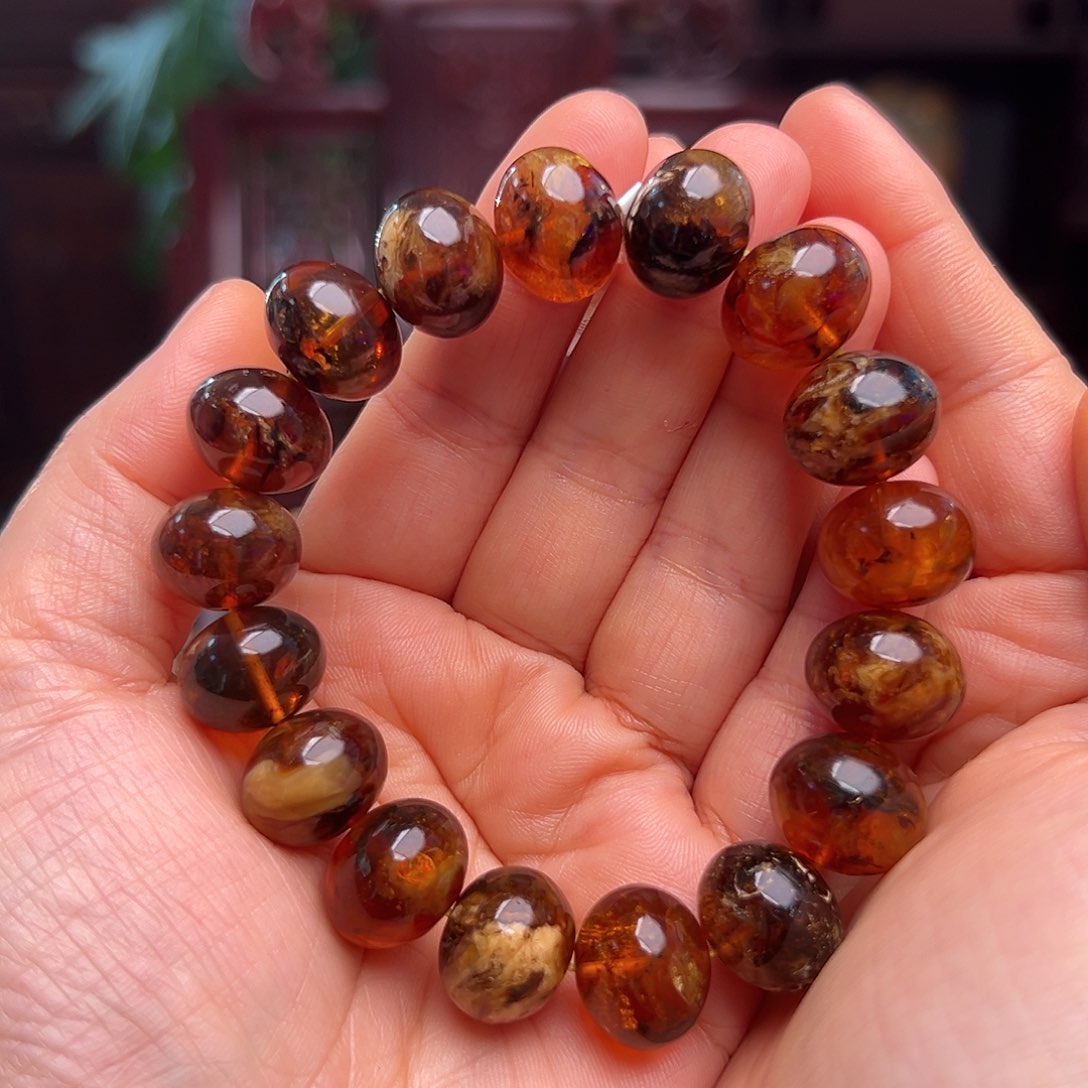 琥珀裸石未镶嵌抚顺琥珀10167。15m m