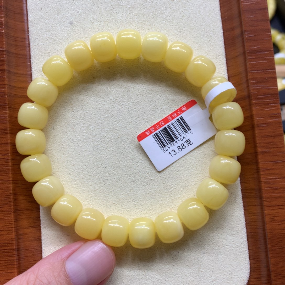 北****蜜蜡未镶嵌手链蜜蜡