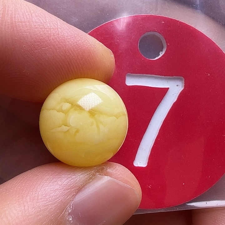 蜜蜡未镶嵌珠宝奇石13mm微瑕