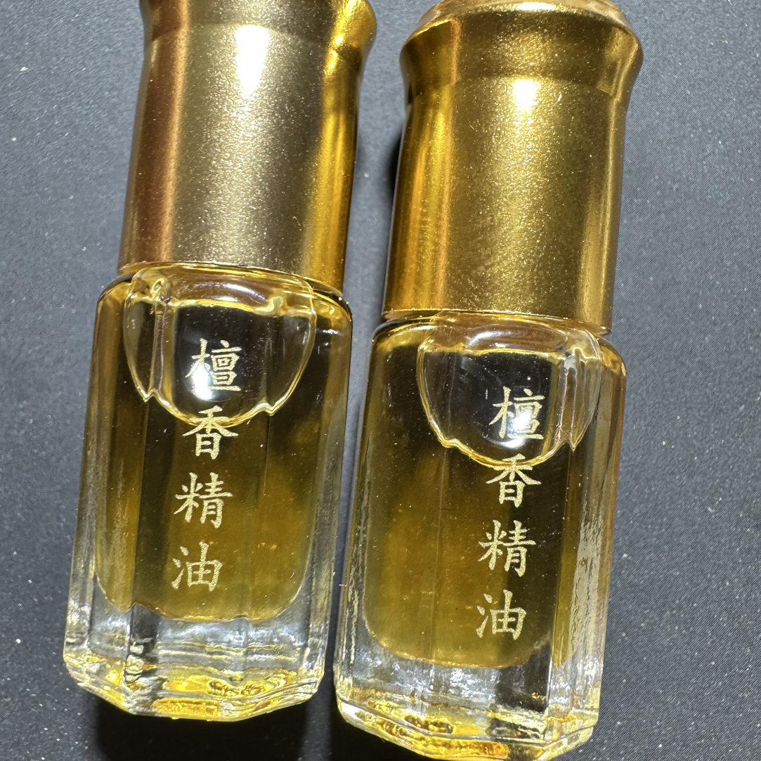老山檀香古法蒸馏精油3g装