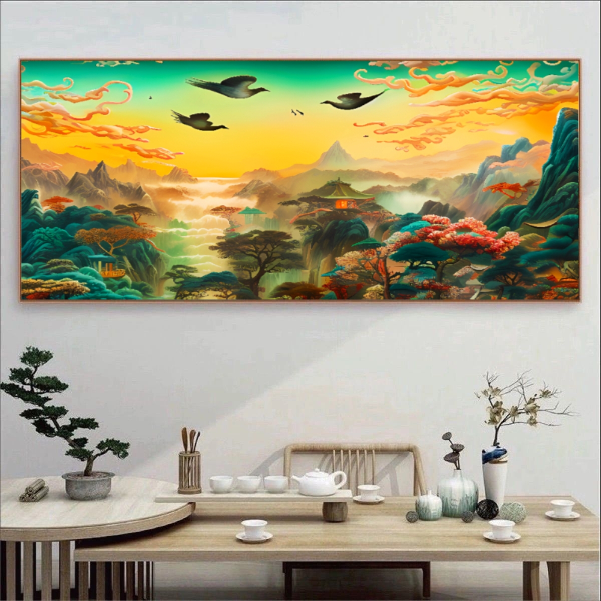 定制十字绣 原创版权PJ8233流光幻境237*103大格没绣的f540