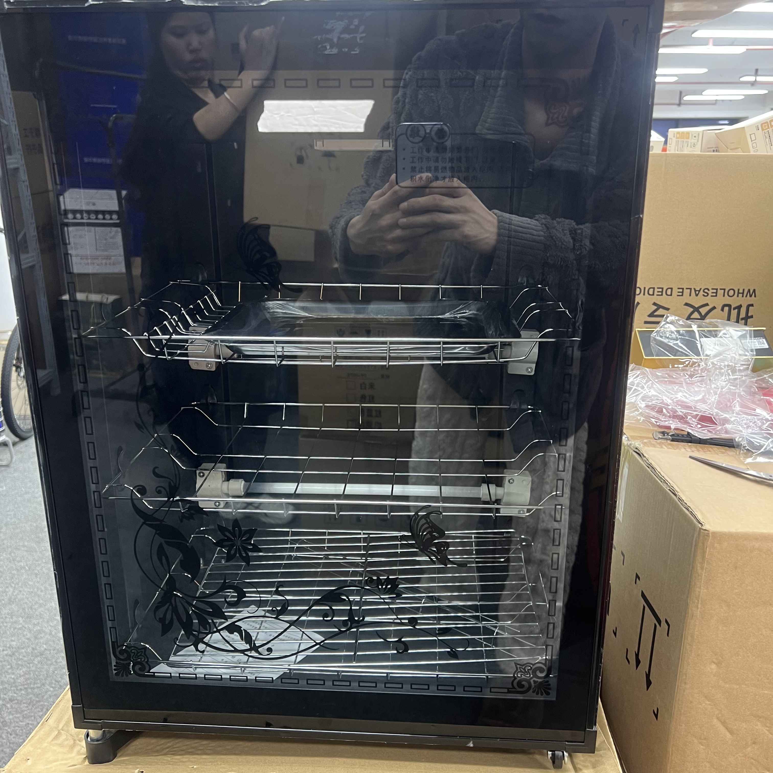 消毒柜免沥水烘干多功能一体柜——qq