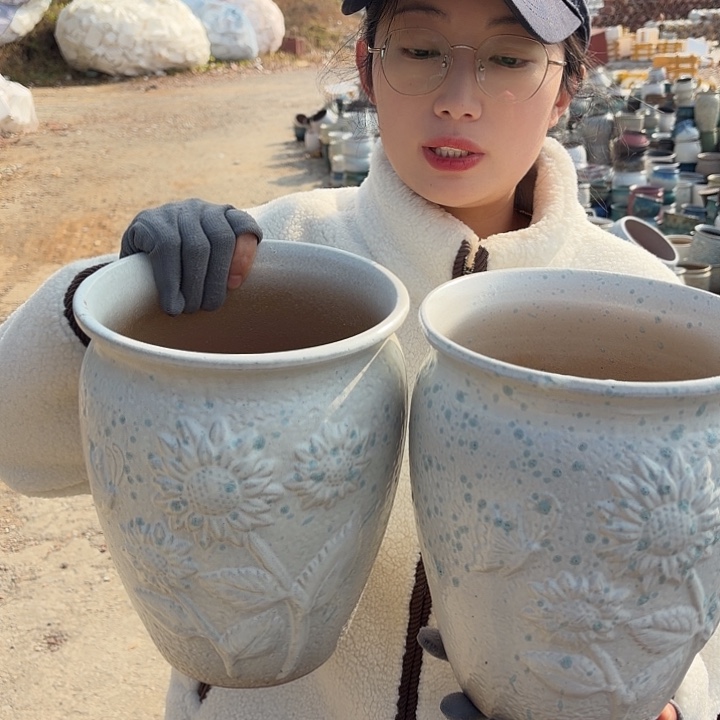 口19高24两个一组花盆