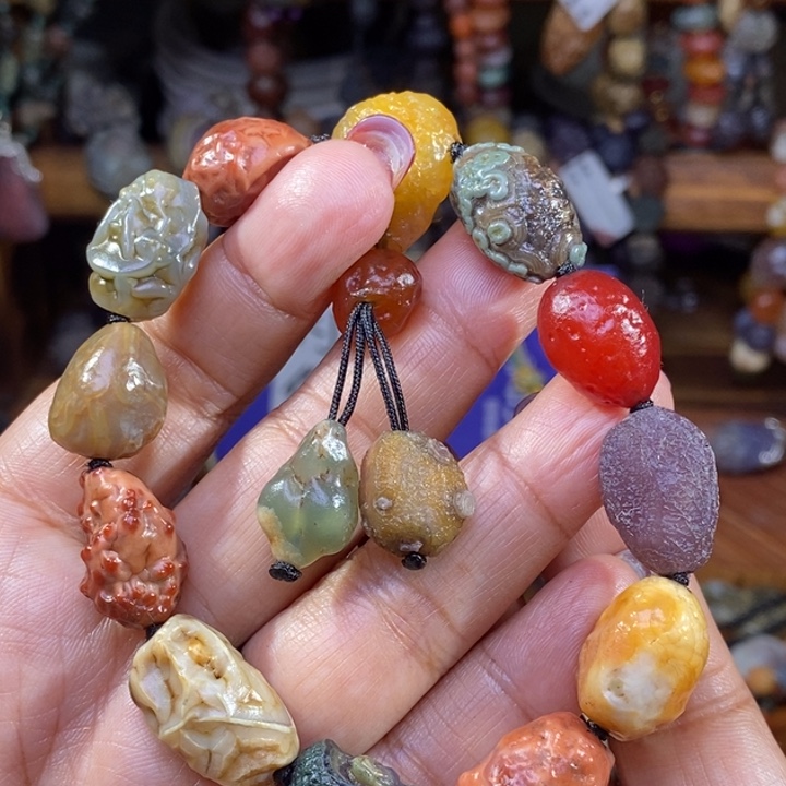 玛瑙/玉髓珠宝半成品未镶嵌魅**华