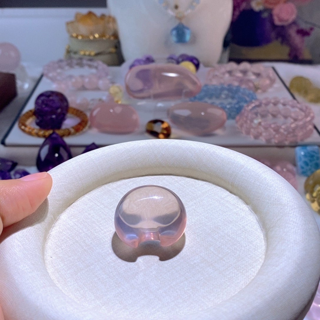 水晶未镶嵌珠宝半成品水晶