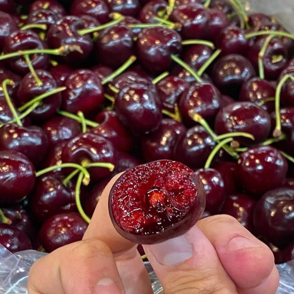 智利空运桑缇娜 车厘子 JD（内附果径卡）三斤装智利