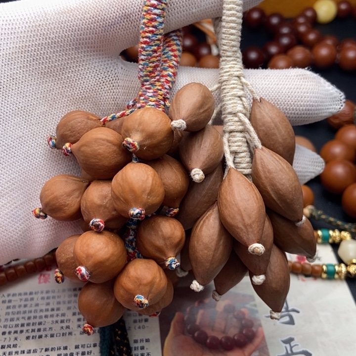 q***x橄榄核手串/手链1.3和1.48素核