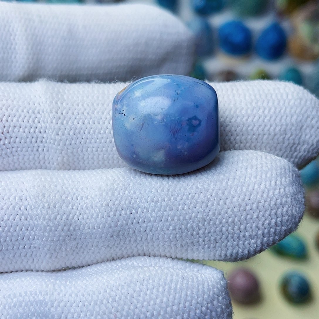 绿松石未镶嵌扁珠17*12*18