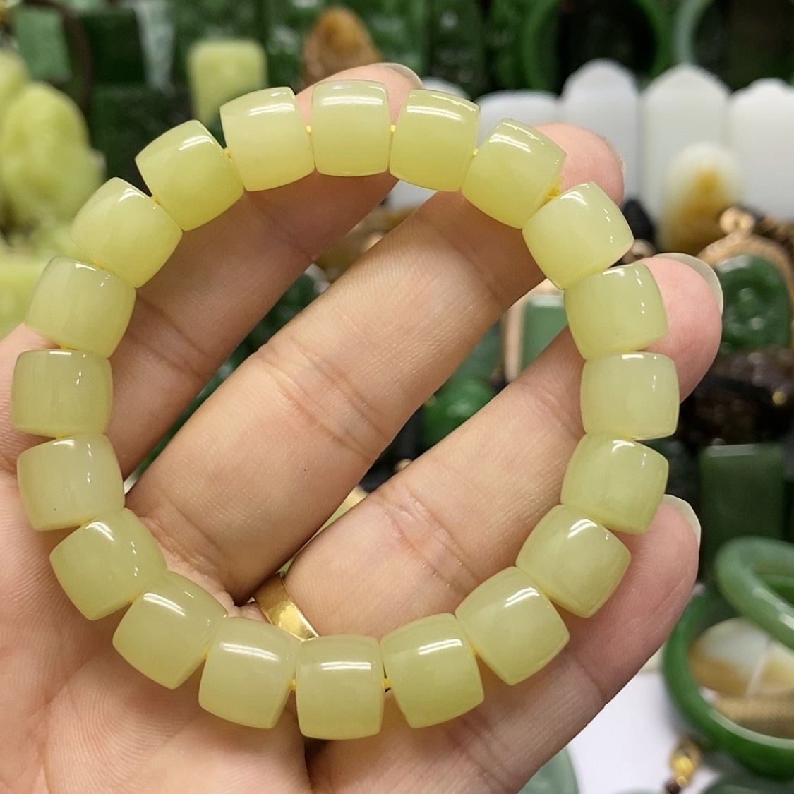 【闪购商品】和田玉手链未镶嵌用****9